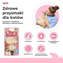 churu inaba - Churu Tuna Salmon skanėstai katėms 56 g - 7 nuotrauka