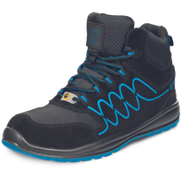 Darbo batai vyrams Cerva Raven Sporty S1P ESD SRC, be aulo, be pašiltinimo, mėlyna/juoda, 36 dydis