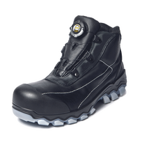 Darbo batai vyrams Panda Safety No.SIX QLS MF S3 SRC, be aulo, be pašiltinimo, juoda, 39 dydis