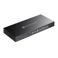 smart jungiklis - TP-Link Omada SG2428LP 28-Port Gigabit Jungiklis su 16 PoE+ prievadais - 4 nuotrauka