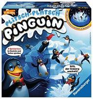 plastikinis stalas - Stalo žaidimas Ravensburger Plitsch Platsch Penguins 21325, EN - 1 nuotrauka