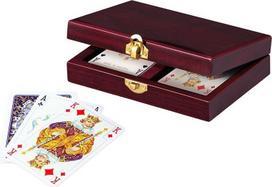 Stalo žaidimas Piatnik Lux Playing Cards and Wooden Box
