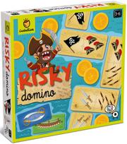 Domino žaidimas Ludattica Risky Pirates, įvairių spalvų