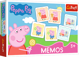 Stalo žaidimas Trefl Peppa Pig Memos 02491T