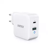 CHOETECH GaN USB Type-C, Type-A: 65W, PD, QC