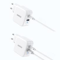 pakrovejas 65w usb - CHOETECH GaN USB Type-C, Type-A: 65W, PD, QC - 5 nuotrauka