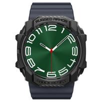 samsung galaxy 7 watch - Spigen Rugged Armor dėklas Samsung Galaxy Watch Ultra (47 mm) Juodas (Black) - 1 nuotrauka