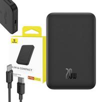 baseus 20w power bank - Joyroom Mini Wireless PowerBank 20W Baseus (Juodas) - 2 nuotrauka