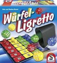 zaidimo kauliukai - Stalo žaidimas Schmidt Cube Ligretto 49611 - 1 nuotrauka