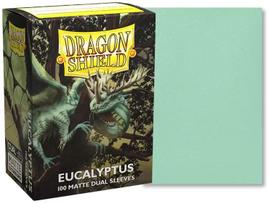 Žaidimo kortelių dėklas Dragon Shield Dual Sleeves Eucalyptus
