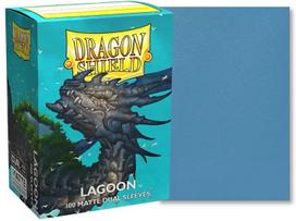 Žaidimo kortelių dėklas Dragon Shield Matte Dual Sleeves Lagoon
