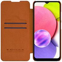 samsung a03 deklai - Nillkin "Qin Book Case Galaxy A03s" Red - 3 nuotrauka