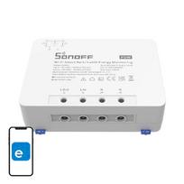 smart jungiklis - SONOFF PowR3 išmanusis 1 kanalo jungiklis Wi-Fi su elektros sąnaudų apskaita - 1 nuotrauka