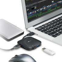 juodas ilgintuvas - TP-LINK 4xUSB 3.0,  juodas, UH400 - 5 nuotrauka
