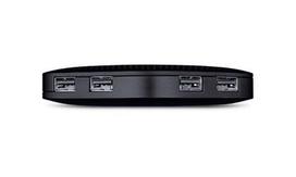 juodas ilgintuvas - TP-LINK 4xUSB 3.0,  juodas, UH400 - 21 nuotrauka