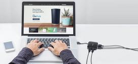 juodas ilgintuvas - TP-LINK 4xUSB 3.0,  juodas, UH400 - 33 nuotrauka