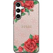 Guess "Leather 4G Flowers Classic Logo MagSafe Galaxy S25" Pink
