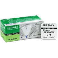 elementas 371 - Seizaiken 371 (SR920SW) sidabro oksido baterijos 10 vnt. - 2 nuotrauka
