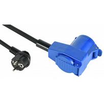 1 lizdo 3x1.5 ilgintuvas 1 m - Ilgiklis Electraline 55092, 1.5 m, IP44 - 2 nuotrauka