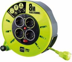 izeminimas - Ilgiklis MASTERPLUG CMG10164SL, 4 lizdai, 10 m, su įžeminimu - 1 nuotrauka