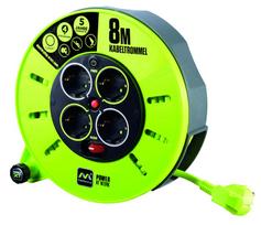izeminimas - Ilgiklis MASTERPLUG CMG10164SL, 4 lizdai, 10 m, su įžeminimu - 2 nuotrauka