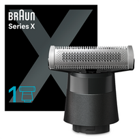 braun barzdaskutys galvutes - Braun XT20 Series X Pakaitinė Skutimosi Galvutė Juoda (Black) - 1 nuotrauka
