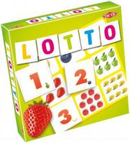 Stalo žaidimas Tactic Fruits & Numbers Lotto 52677, EN