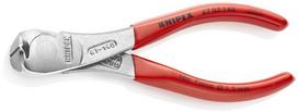 Elektronikos galinių dalių pjovimo žnyplės žiedams Knipex 67 03 140, 145 mm