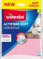 vileda actifibre - Vileda ACTIFIBRE Soft Universal šluostės, 2 vnt. - 2 nuotrauka