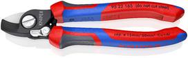 Replės kirpimui/laidams Knipex 95 22 165, 165 mm