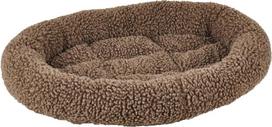 Gyvūno guolis Flamingo Sherpa Oval 516665, rudas, 55 x 42 x 7 cm
