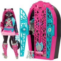 monster high skulltimate secrets - Mattel Monster High Catty Noir Skulltimate Secrets JBG82, 28 cm - 2 nuotrauka