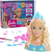 barbie undinele - Mattel Barbie Dreamtopia Undinėlė Stiliaus Galva su Priedais - 1 nuotrauka