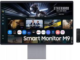 4k monitorius - Samsung Smart M9 LS32FM900SUXDU 32", OLED, 4K, 165Hz, 0.03ms, Sidabrinė (Gray) - 2 nuotrauka