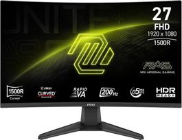 msi monitorius 27 - MSI MAG 276CF E20 27", Gaming/Curved, VA, 1920x1080, 200Hz, 0.5ms - 1 nuotrauka