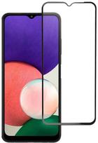 Tempered Glass Blue Star - SAMSUNG A22 5G Full Face (full glue with frame/small size) - black Tempered Glass Blue Star
