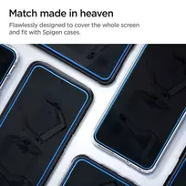 s23 plus - SPIGEN tempered glass GLAS.TR ”EZ FIT” 2-pack for SAMSUNG S23 Plus transparent - 8 nuotrauka