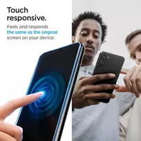 s23 plus - SPIGEN tempered glass GLAS.TR ”EZ FIT” 2-pack for SAMSUNG S23 Plus transparent - 11 nuotrauka