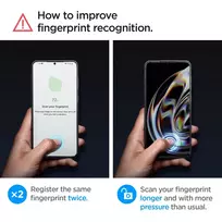 s23 plus - SPIGEN tempered glass GLAS.TR ”EZ FIT” 2-pack for SAMSUNG S23 Plus transparent - 12 nuotrauka