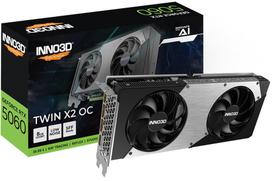 white gpu - INNO3D GeForce RTX 5060 8GB Twin X2 OC GDDR7 - 2 nuotrauka