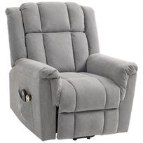 kedes foteliai - Fotelis HOMCOM poilsio krėslas, tamsiai pilkas (Dark Grey) - 2 nuotrauka
