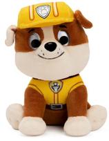 patroliai - Pliušinis žaislas Paw Patrol Paw Patrol Rubble, rudas/baltas, 15.24 cm - 1 nuotrauka