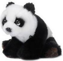 Pliušinis žaislas WWF Panda 211004, baltas/juodas, 15 cm
