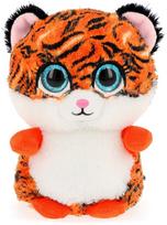 Pliušinis žaislas Keel Toys Motsu Tiger, baltas/oranžinis, 14 cm