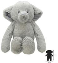 Pliušinis žaislas dramblys Wild Planet Elephant, pilkas, 31 cm