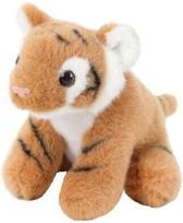 Pliušinis žaislas Beppe Tiger, rudas/baltas, 13 cm