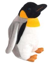 Pliušinis žaislas Beppe Penguin 13579, baltas/juodas/geltonas, 25 cm
