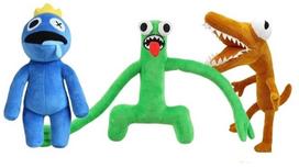 Pliušinių žaislų rinkinys HappyJoe Rainbow Friends RB77482769, įvairių spalvų, 30 cm, 3 vnt.