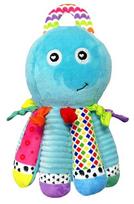 Pliušinis žaislas aštuonkojis Tulilo Sensory 9398, mėlynas, 18 cm