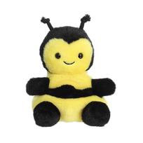 Pliušinis žaislas bitė Aurora Palm Pals, juodas/geltonas, 12 cm